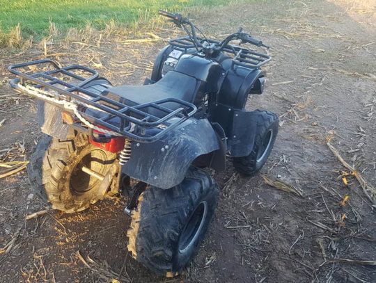 Drugi raz w tym miesiącu jechał pijany quadem i został zatrzymany