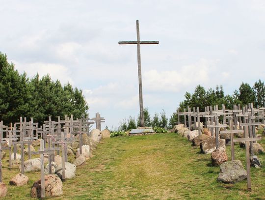 Giby. Na wzgórzu zostanie wymieniony 10-metrowy krzyż 