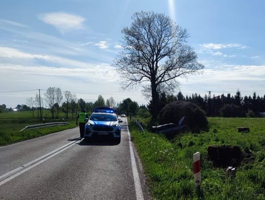 Pijany kierowca BMW spowodował wypadek