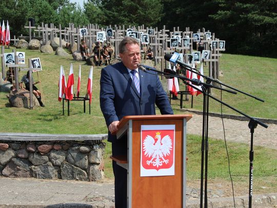 Uroczystości przy symbolicznym miejscu dla Obławy Augustowskiej