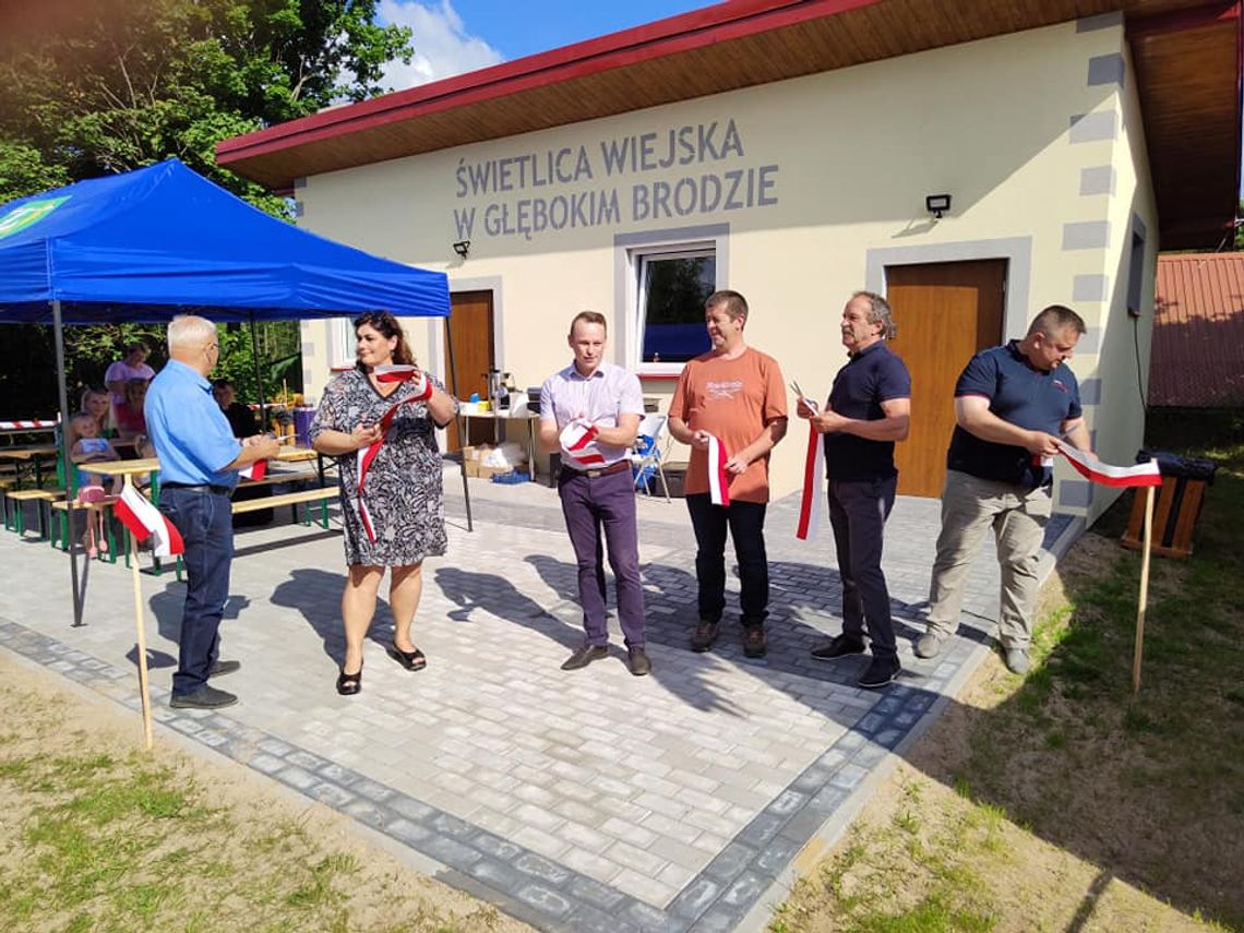 Giby: gmina otworzyła świetlicę w Głębokim Brodzie