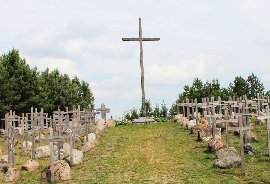 Giby. Na wzgórzu zostanie wymieniony 10-metrowy krzyż 