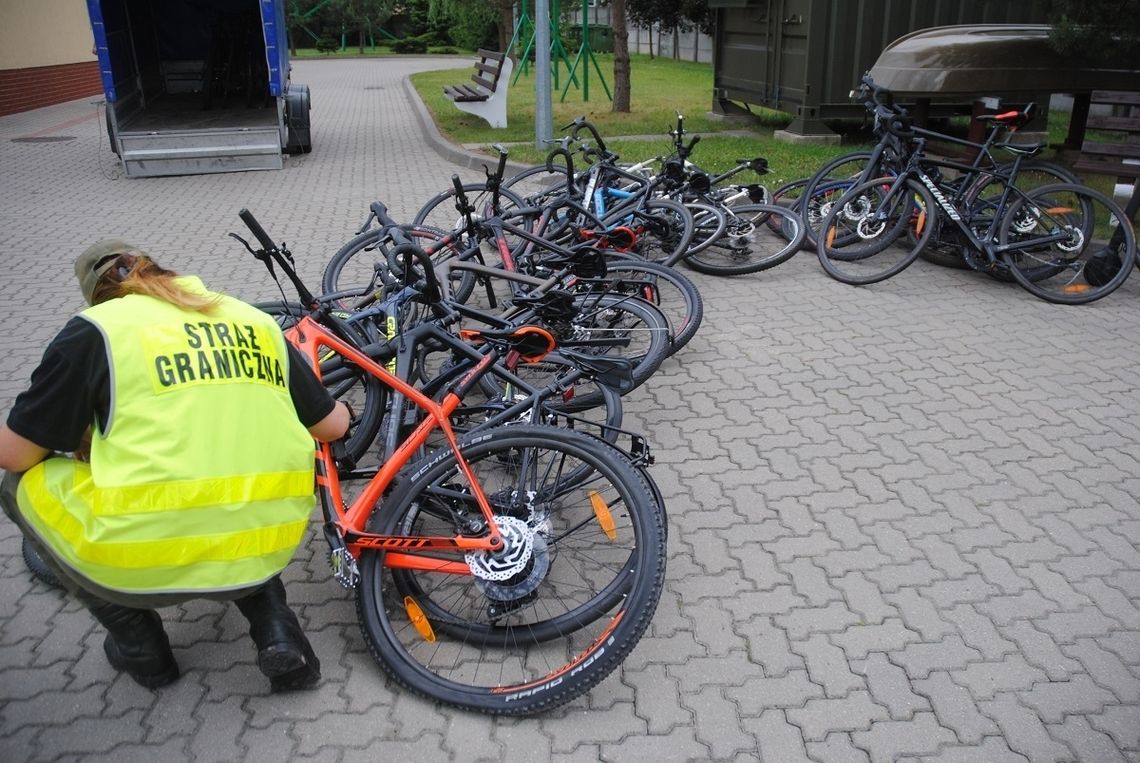 Litwin kradł drogie rowery w Danii, wpadł w Gibach