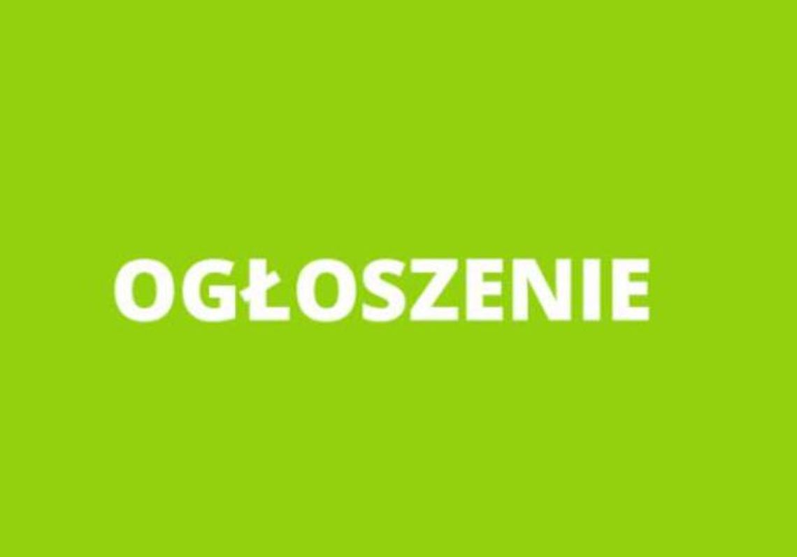 Ogłoszenie wójta gminy Giby