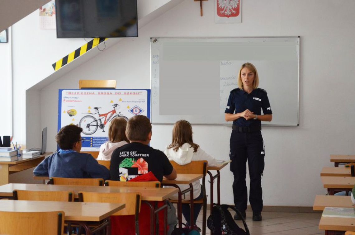 Policja w Szkole Podstawowej w Sejnach