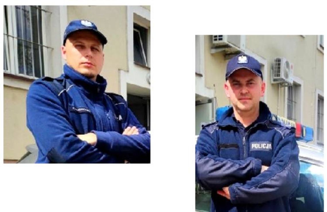 Policjanci pomogli kobiecie w ciąży