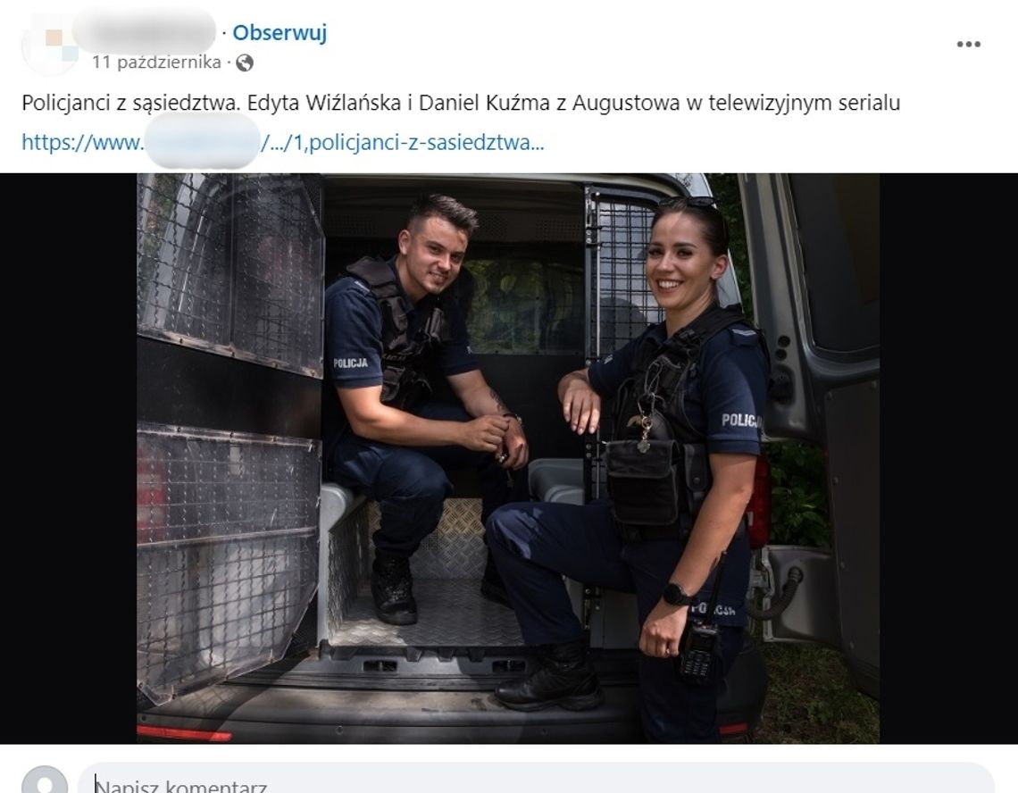 Sejnianka pomówiła policjantkę, za co stanęła przed sądem