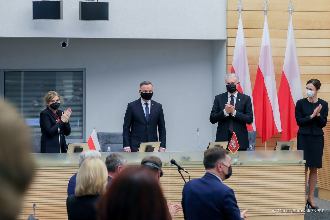 Wizyta prezydenta RP Andrzeja Dudy w Wilnie